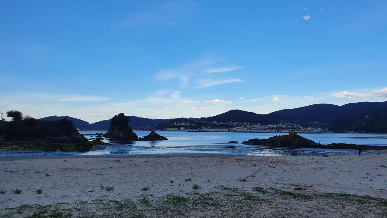 Os Castelos Playa De Covas Viveiro Exteriér fotografie