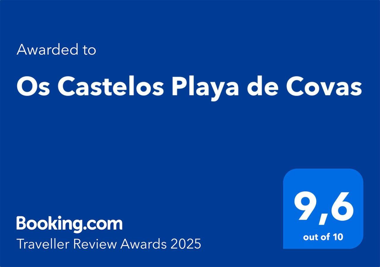 Os Castelos Playa De Covas Viveiro Exteriér fotografie